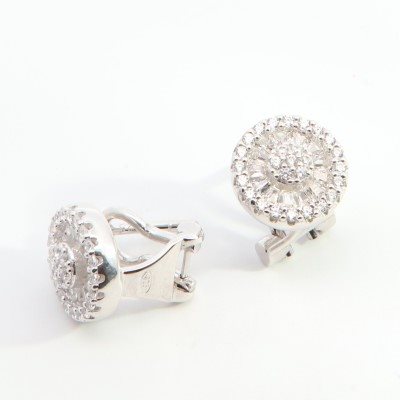 Orecchini Domar Gioielli Donna Orecchino argento 925 in Argento Cubic Zirconia EZB117445 - EZB117445